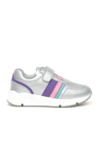 U.S. Polo Assn. Girls' Gray Sneakers -VR107 - Image 2