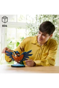 LEGO ® Icons Kingfisher Bird  - 18+ Creative Model Building Set (834Pieces) - Image 5