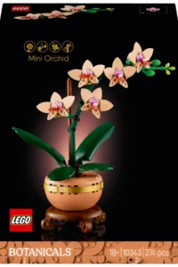 LEGO ® Botanicals Mini Orchid  - Decorative Flower Making Set for Adults (274 P) - Image 3