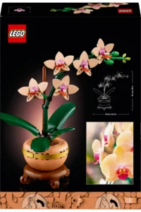 LEGO ® Botanicals Mini Orchid  - Decorative Flower Making Set for Adults (274 P) - Image 4