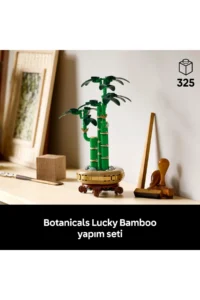 LEGO ® Botanicals Lucky Bamboo  - Decorative Plant Making Set for Nature-Loving Adults (325P) - Image 5