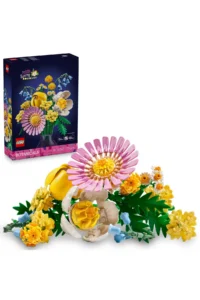 LEGO ® Botanicals Small Yellow Bouquet  - Creative Decorative Flower Bouquet Making Set for 9+ (373 P)