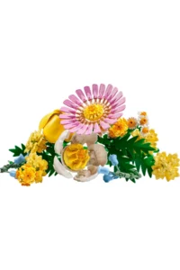 LEGO ® Botanicals Small Yellow Bouquet  - Creative Decorative Flower Bouquet Making Set for 9+ (373 P) - Image 2