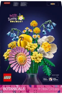 LEGO ® Botanicals Small Yellow Bouquet  - Creative Decorative Flower Bouquet Making Set for 9+ (373 P) - Image 3