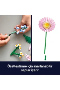 LEGO ® Botanicals Small Yellow Bouquet  - Creative Decorative Flower Bouquet Making Set for 9+ (373 P) - Image 8