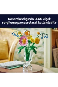 LEGO ® Botanicals Small Yellow Bouquet  - Creative Decorative Flower Bouquet Making Set for 9+ (373 P) - Image 9