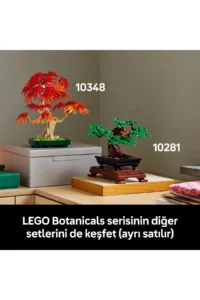 LEGO ® Botanicals Japanese Red Maple Bonsai Tree  - Model Building Set for Adults (474P) - Image 10