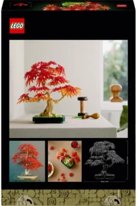 LEGO ® Botanicals Japanese Red Maple Bonsai Tree  - Model Building Set for Adults (474P) - Image 4
