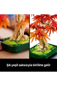 LEGO ® Botanicals Japanese Red Maple Bonsai Tree  - Model Building Set for Adults (474P) - Image 8