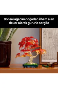 LEGO ® Botanicals Japanese Red Maple Bonsai Tree  - Model Building Set for Adults (474P) - Image 9