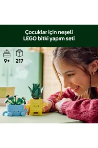 LEGO ® Botanicals Happy Plants  - Decorative Flower Making Set for Kids 9+ (217P) - Image 5