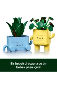 LEGO ® Botanicals Happy Plants  - Decorative Flower Making Set for Kids 9+ (217P) - Image 7