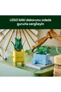 LEGO ® Botanicals Happy Plants  - Decorative Flower Making Set for Kids 9+ (217P) - Image 9