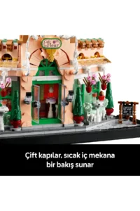 LEGO ® Icons French Cafe  - 18+ Collectible Decorative Model Building Set (1101P) - Image 9