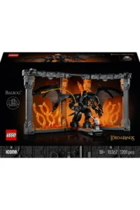 LEGO ® Icons The Lord of the Rings: Balrog™ Bookshelf Decor -Adult Model Building Set (1201P) - Image 3