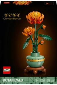 LEGO ® Icons Chrysanthemum Decorative Flower Making Set - Image 3