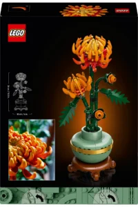 LEGO ® Icons Chrysanthemum Decorative Flower Making Set - Image 4