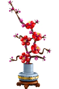 LEGO ® Botanicals Plum Blossom  - Creative Flower Model Building Set for Adults (327 Pieces) - Image 2