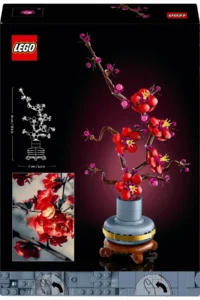 LEGO ® Botanicals Plum Blossom  - Creative Flower Model Building Set for Adults (327 Pieces) - Image 4