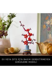 LEGO ® Botanicals Plum Blossom  - Creative Flower Model Building Set for Adults (327 Pieces) - Image 9