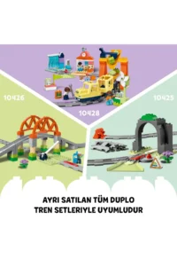 LEGO ® DUPLO® Town Interactive Adventure Train  - Educational Toy Building Set for Kids 2+ (57P) - Image 10