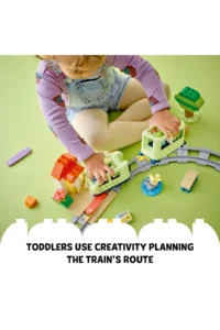 LEGO ® DUPLO® Town Interactive Adventure Train  - Educational Toy Building Set for Kids 2+ (57P) - Image 7