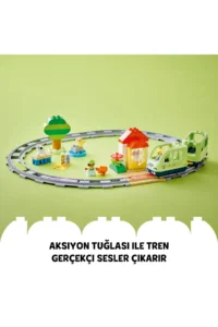 LEGO ® DUPLO® Town Interactive Adventure Train  - Educational Toy Building Set for Kids 2+ (57P) - Image 9