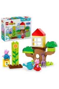 LEGO ® DUPLO®PeppaPig Garden and Tree House  - Educational Toy Building Set for 2+ Kids (20P)