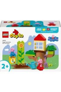 LEGO ® DUPLO®PeppaPig Garden and Tree House  - Educational Toy Building Set for 2+ Kids (20P) - Image 3