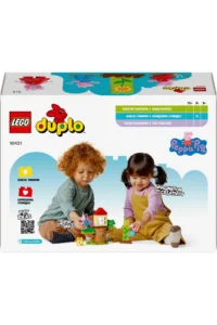 LEGO ® DUPLO®PeppaPig Garden and Tree House  - Educational Toy Building Set for 2+ Kids (20P) - Image 4