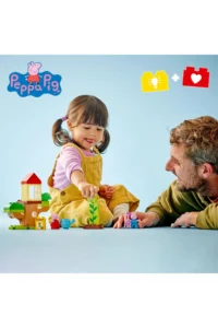 LEGO ® DUPLO®PeppaPig Garden and Tree House  - Educational Toy Building Set for 2+ Kids (20P) - Image 5