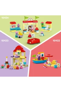 LEGO ® DUPLO®PeppaPig Garden and Tree House  - Educational Toy Building Set for 2+ Kids (20P) - Image 9