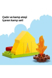 LEGO ® DUPLO® Peppa Pig Camping Trip  - Creative Toy Building Set for Kids 2+ (32P) - Image 7