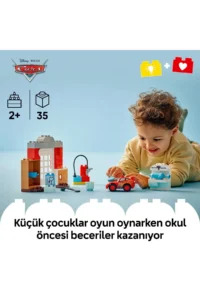 LEGO ® DUPLO®│Disney andPixar Cars McQueen's Visit to Doc's Garage  - 2+ Toy Set (35P) - Image 5
