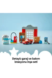 LEGO ® DUPLO®│Disney andPixar Cars McQueen's Visit to Doc's Garage  - 2+ Toy Set (35P) - Image 7