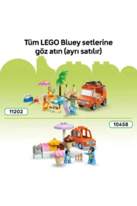 LEGO ® DUPLO® Bluey: Bluey Family's House and Memory Game  - 3+ Educational Toy Building Set (83P) - Image 10