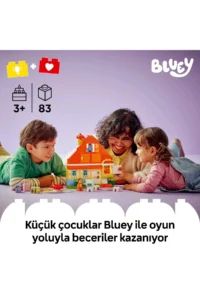 LEGO ® DUPLO® Bluey: Bluey Family's House and Memory Game  - 3+ Educational Toy Building Set (83P) - Image 5
