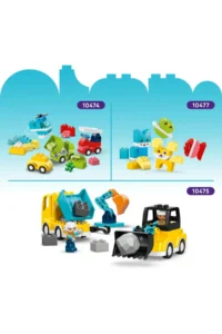 LEGO ® DUPLO® Town Fire Truck with Hose and Firefighter  - 2+ Toy Building Set (28 Pieces) - Image 10