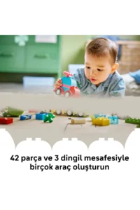 LEGO ® DUPLO® First Creative Vehicles  - 1.5+ Creative Toy Building Set (42 Pieces) - Image 5
