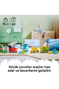 LEGO ® DUPLO® First Creative Vehicles  - 1.5+ Creative Toy Building Set (42 Pieces) - Image 7