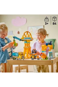 LEGO ® DUPLO Town 3 in 1 Construction Site and Vehicles  - 3+ Toy Construction Set (84 Pieces) - Image 2