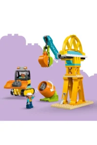 LEGO ® DUPLO Town 3 in 1 Construction Site and Vehicles  - 3+ Toy Construction Set (84 Pieces) - Image 4
