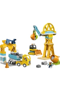 LEGO ® DUPLO Town 3 in 1 Construction Site and Vehicles  - 3+ Toy Construction Set (84 Pieces) - Image 8
