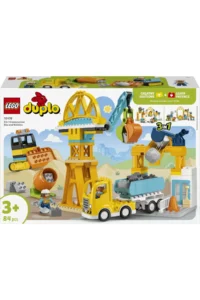LEGO ® DUPLO Town 3 in 1 Construction Site and Vehicles  - 3+ Toy Construction Set (84 Pieces) - Image 9