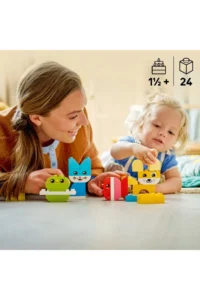 LEGO ® DUPLO® First 3 in 1 Creative Cute Animals  - 1.5+ Toy Building Set (24P) - Image 2