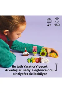 LEGO ® Classic Creative Food Friends  - 4+ Creative Toy Building Set (150 Pieces) - Image 5
