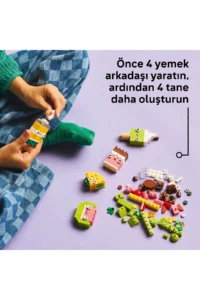 LEGO ® Classic Creative Food Friends  - 4+ Creative Toy Building Set (150 Pieces) - Image 8