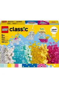 LEGO ® Classic Magic Transparent Box  - Creative Toy Building Set for 5+ Kids (340 P) - Image 3