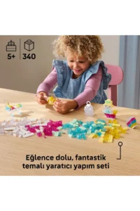LEGO ® Classic Magic Transparent Box  - Creative Toy Building Set for 5+ Kids (340 P) - Image 5