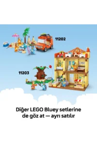 LEGO ® Bluey: Playground Fun with Bluey and Chloe  - Toy Construction Set for Children 4+ (104P) - Image 10